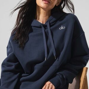 ALO Accolade Hoodie - Navy Size Small
